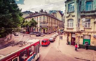 Отель Apart-Hotel City Center Contrabas Львов Стандартный двухместный номер с 1 кроватью-4