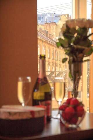 Отель Apart-Hotel City Center Contrabas Львов Стандартный двухместный номер с 1 кроватью-4